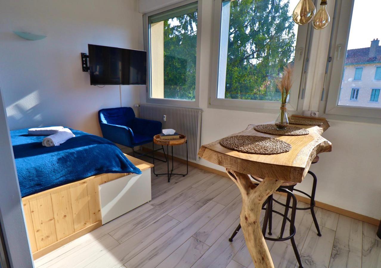 Superbe Studio Cosy Et Atypique 3 Etoiles Монбельяр Экстерьер фото